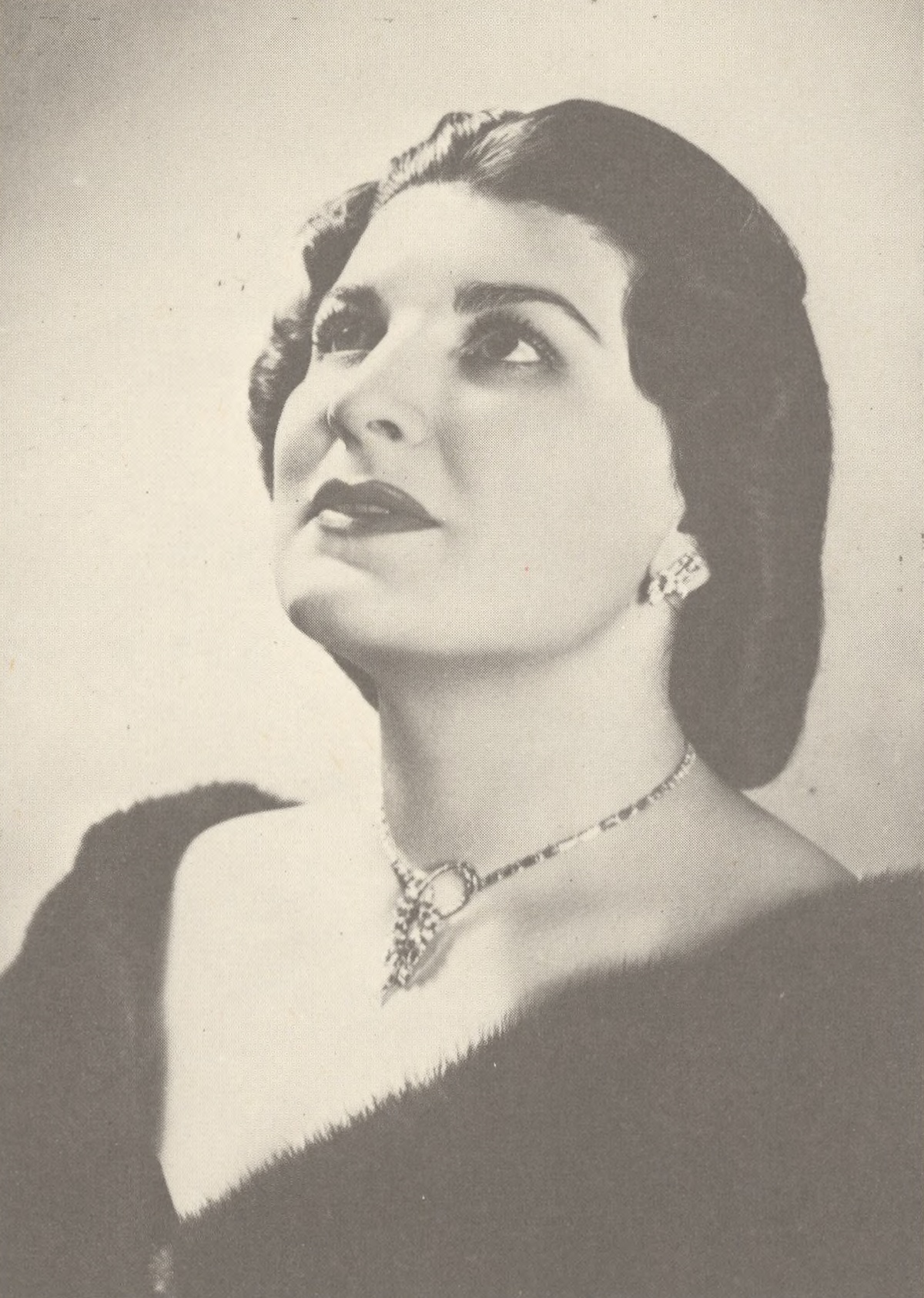 Teresa STICH-RANDALL, photo de presse du label La Voix de son Maître, lieu, date et photographe inconnus